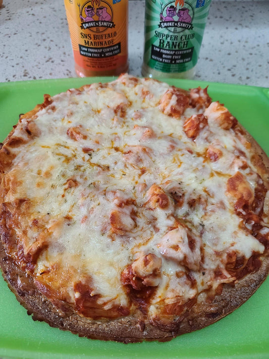 Buffalo Chicken ranch pizza