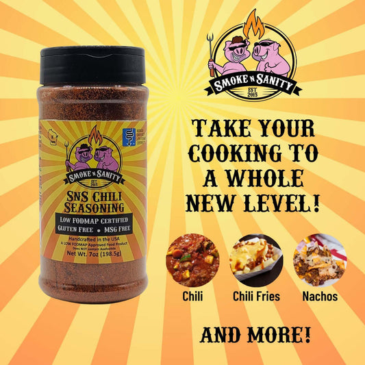 SnS Chili - Take Your Cooking to a whole new level. Pictures of chili, chili fries, nachos