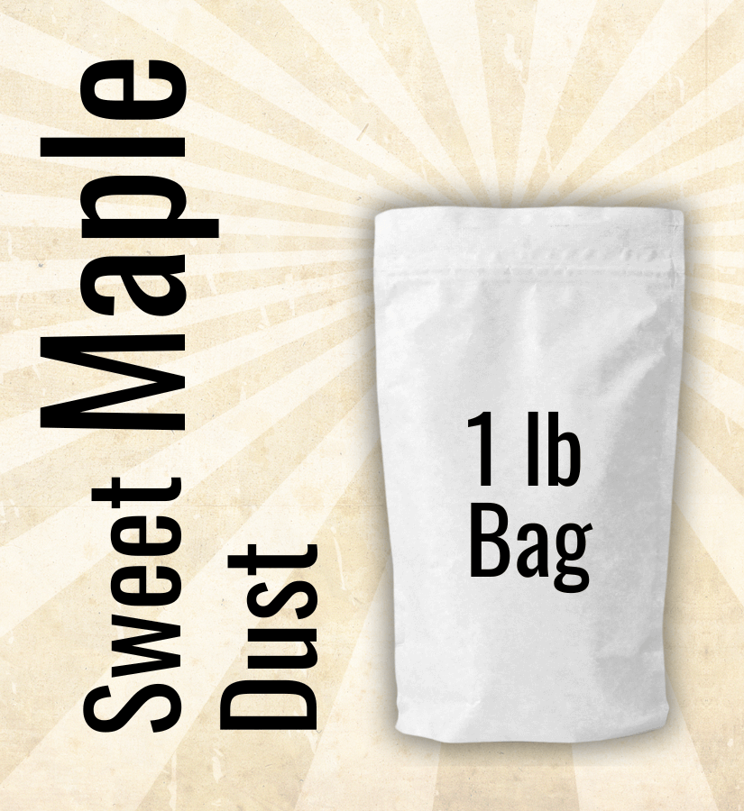 Sweet Maple Dust 1 pound bag main image.