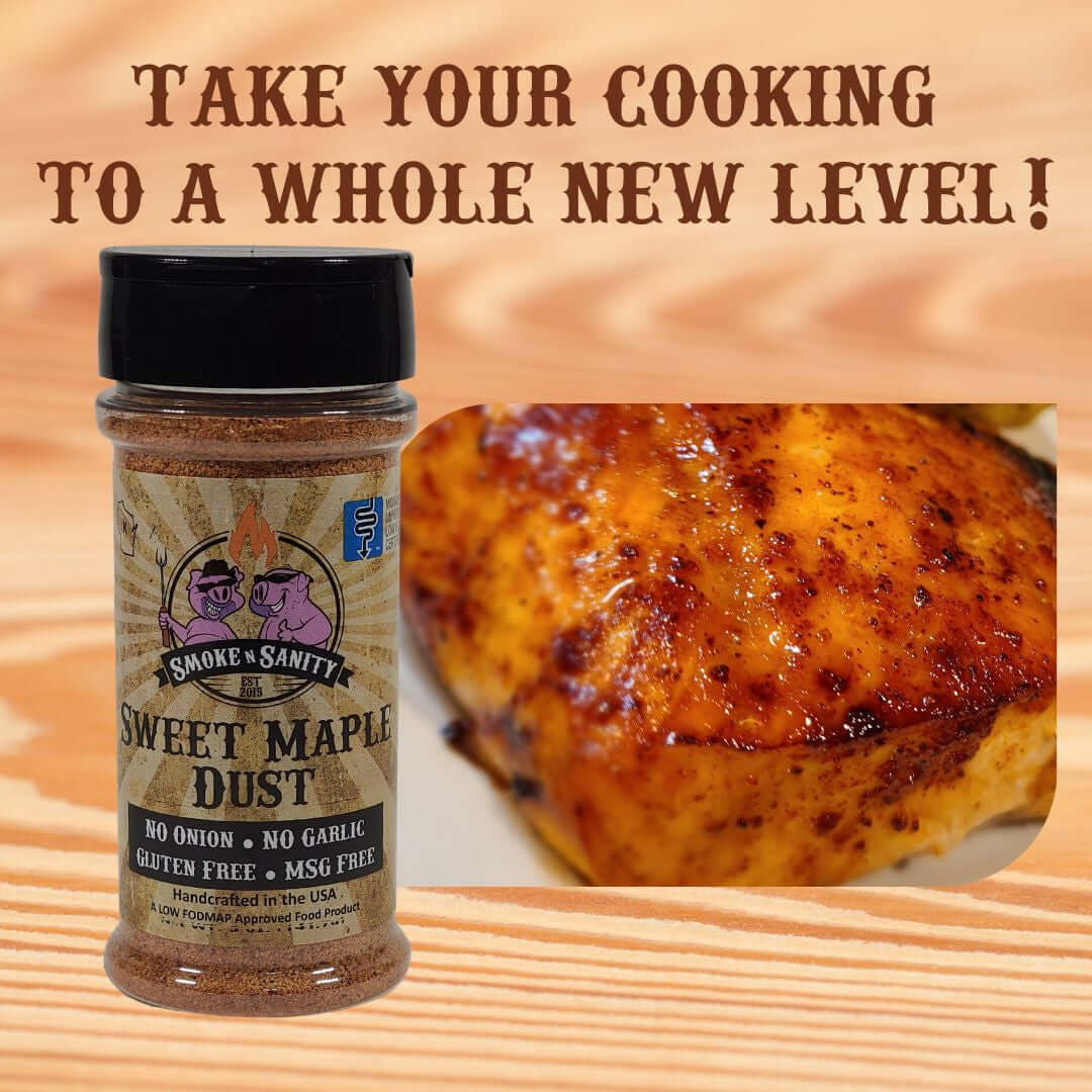 Sweet Maple Dust - Take your cooking to a whole new level Picture of chicken