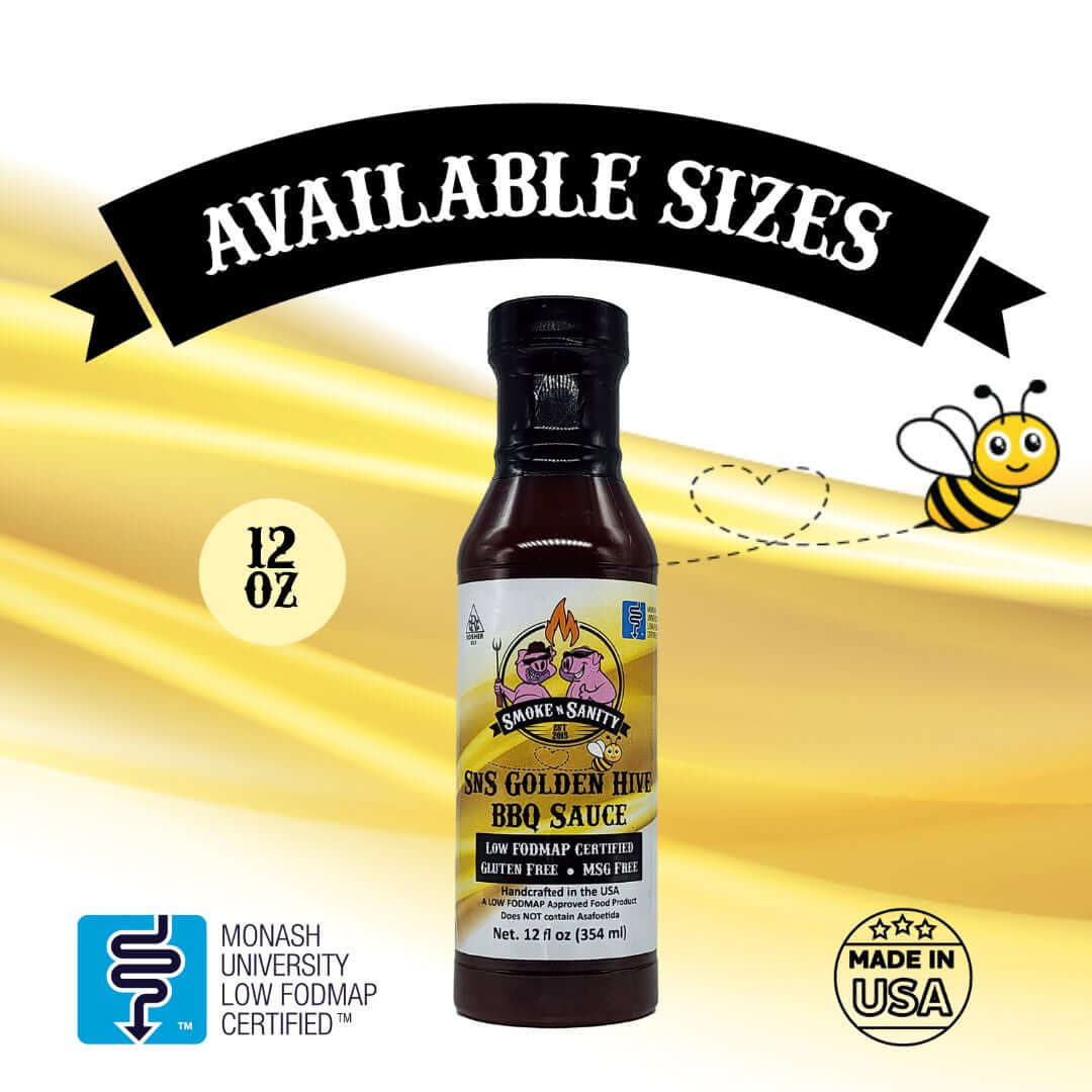 SnS Golden Hive BBQ Sauce - Available SIzes one 12 ounces