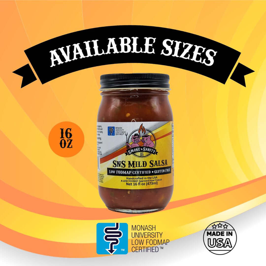 SnS Mild Salsa - Available SIzes 16 ounce jar