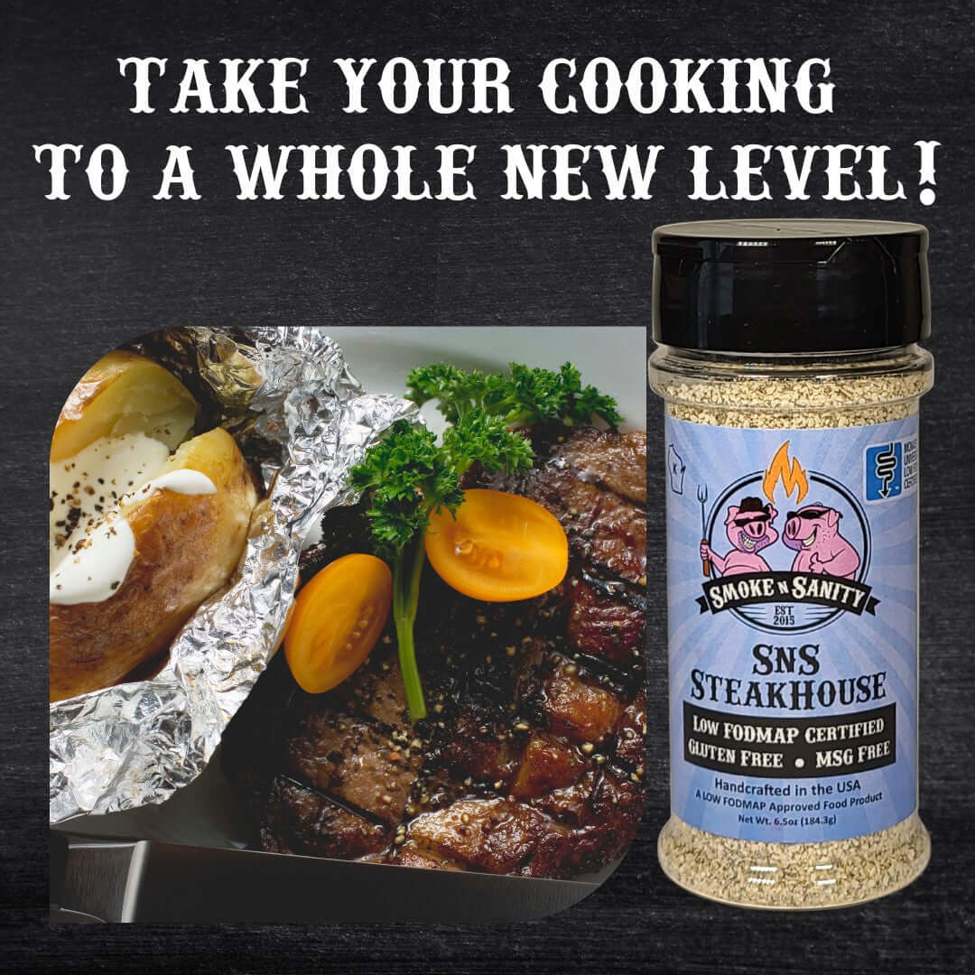 SnS SteakHouse - Take your cooking to a whole new level. Picture os a steak and baked potato