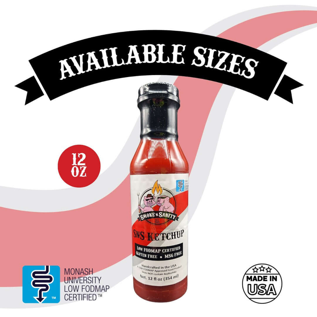 SnS Ketchup - Available SIzes 12 ounce bottle