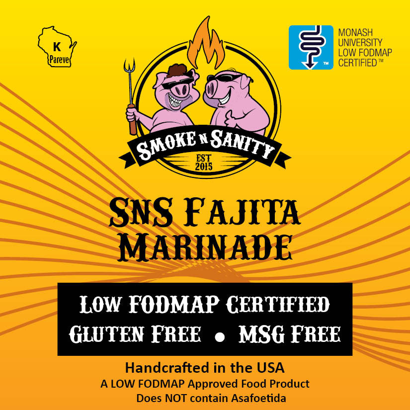 Fajita web icon with Kosher & Monash logos