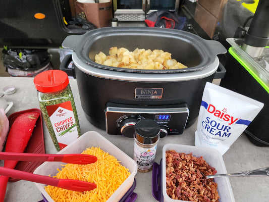 Deconstructed Baked Potatoes