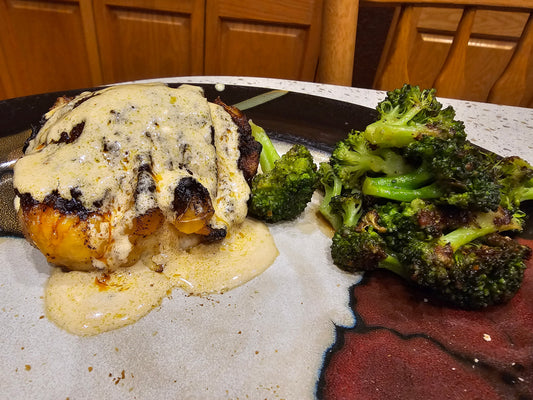 Oven Roasted Chicken Thighs with Gravy