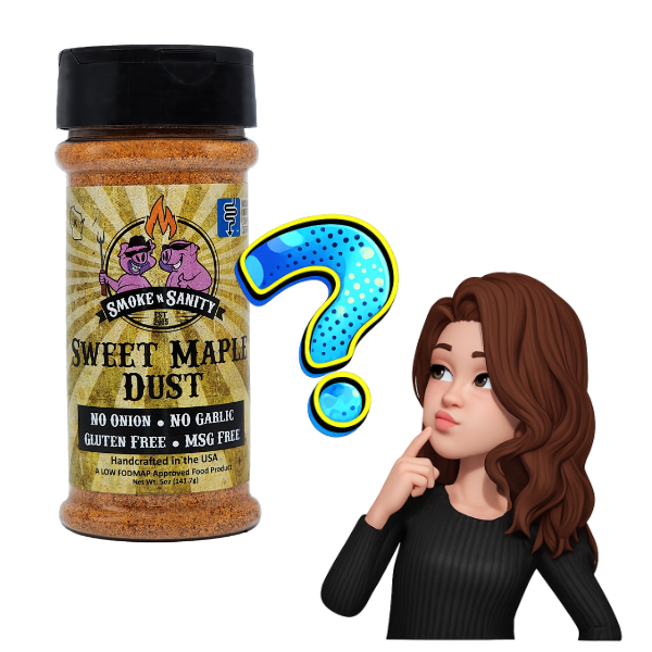 How do you use the Smoke n Sanity Low FODMAP Sweet Maple Dust Seasoning?