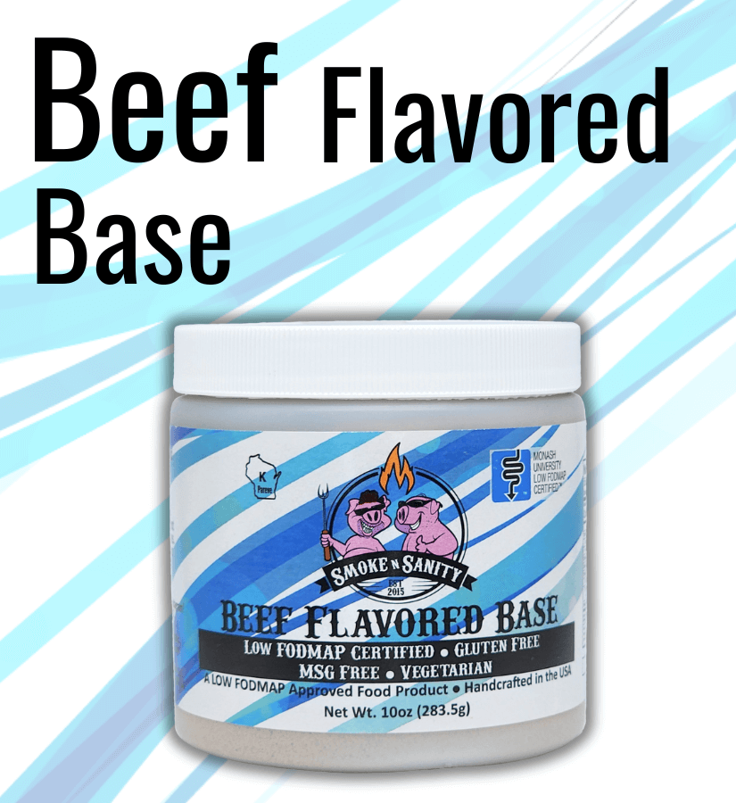 Sean Base Aliments SnS Beef Flavored Base | Low FODMAP | Vegetarian | Smoke n Sanity