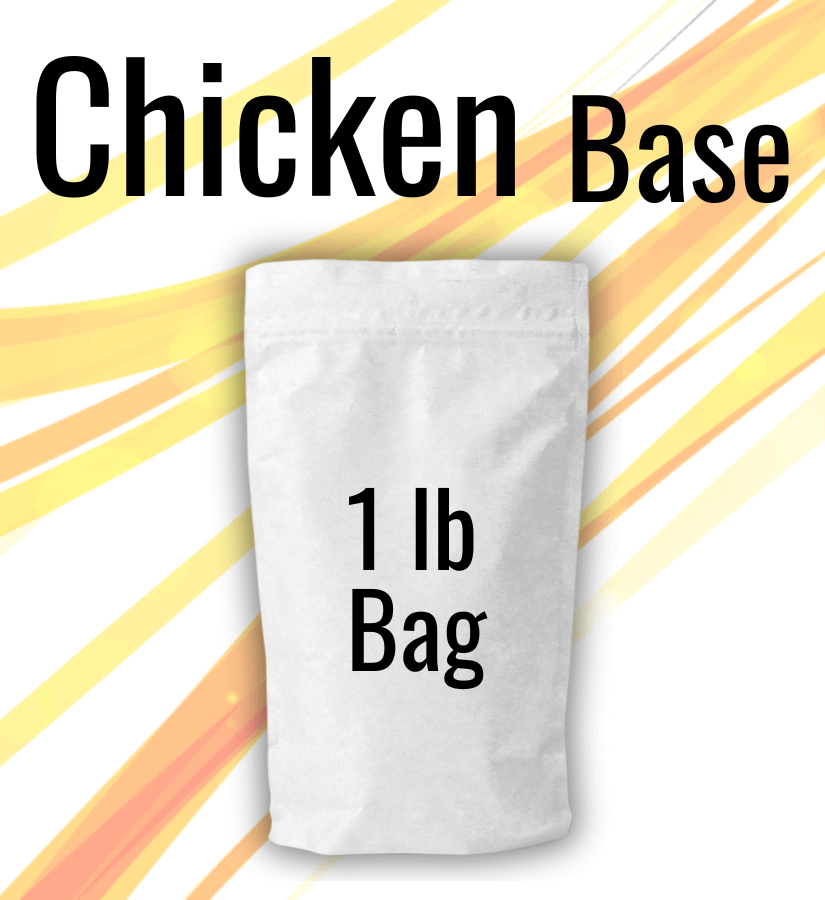 Chicken base 1 pound bag main image.