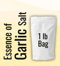 Essence of Garlit Salt 1 pound bag main image icon.