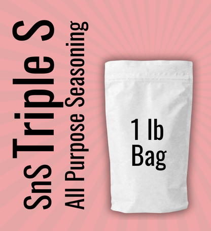 SnS Triple S All Purpose Seasoning 1 pound bag main product image