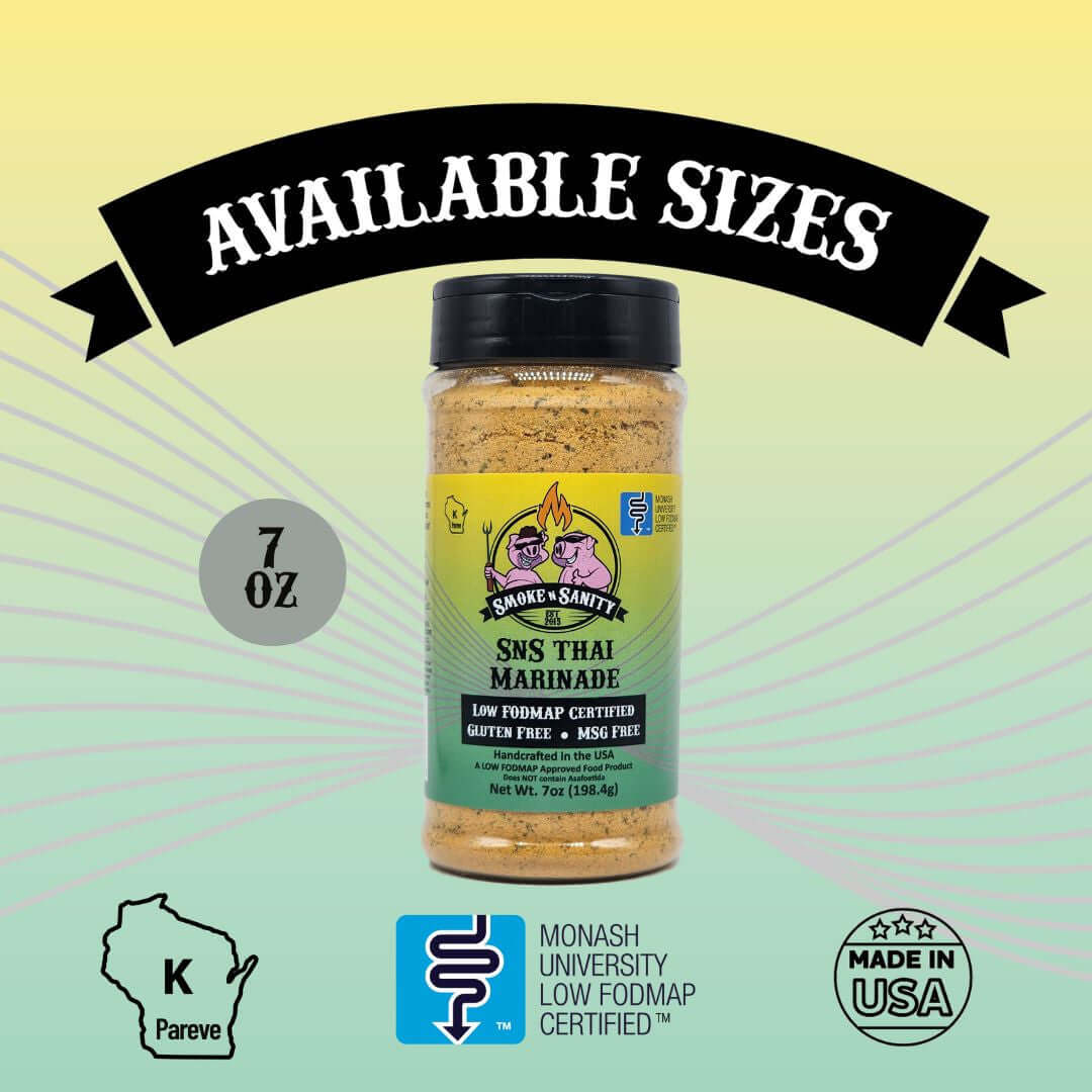 SnS Thai Marinade- Available SIzes 7 ounce shaker