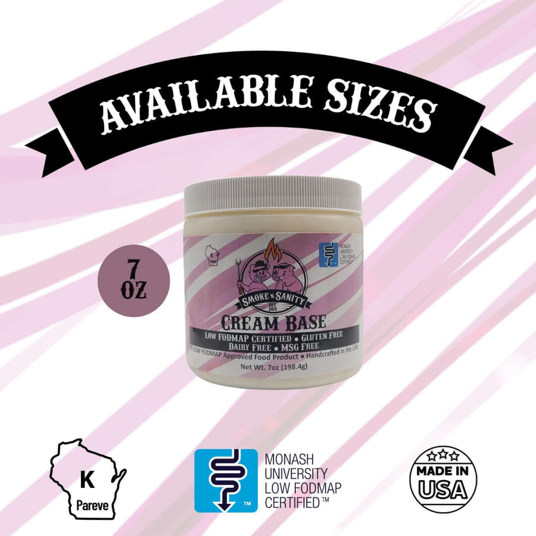 Cream Base - Available SIzes 7 oz jar, Kosher